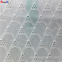 New Design bedsheet 100% Cotton Lace Fabric Embroidery